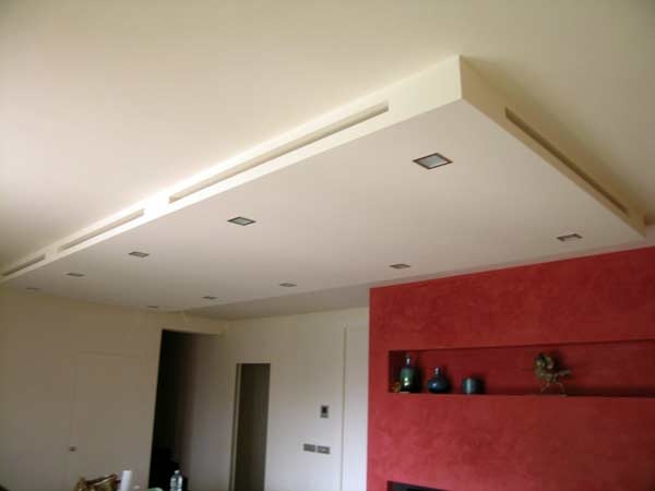 Controsoffitti pareti design cartongesso modena Faretti x cartongesso